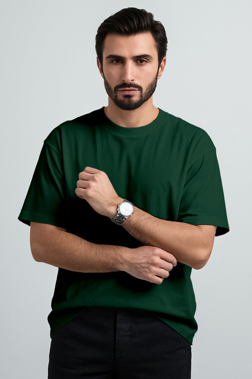 Plain Dropshoulder - Green